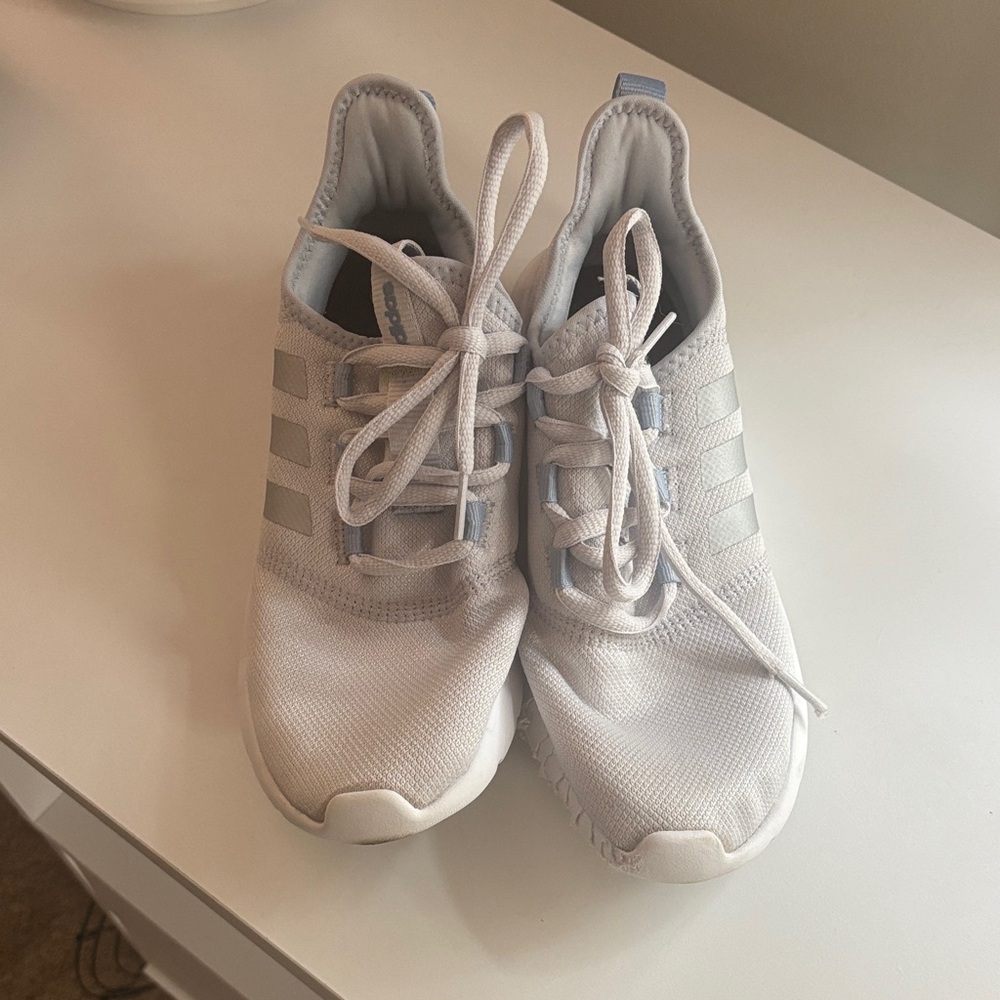 Adidas Light Blue Athletic Shoes